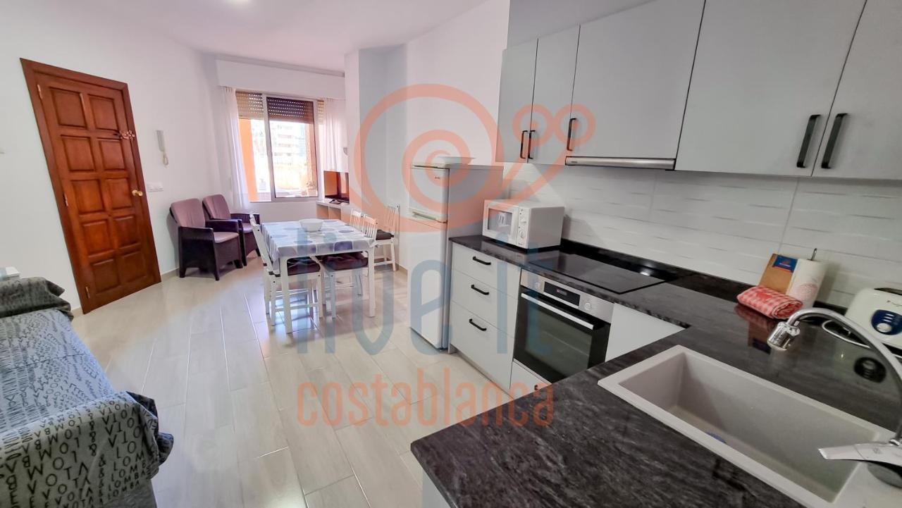 شقة Apartamento Fossa. Primera Linea De Playa. Calpe. Live It Costablanca المظهر الخارجي الصورة