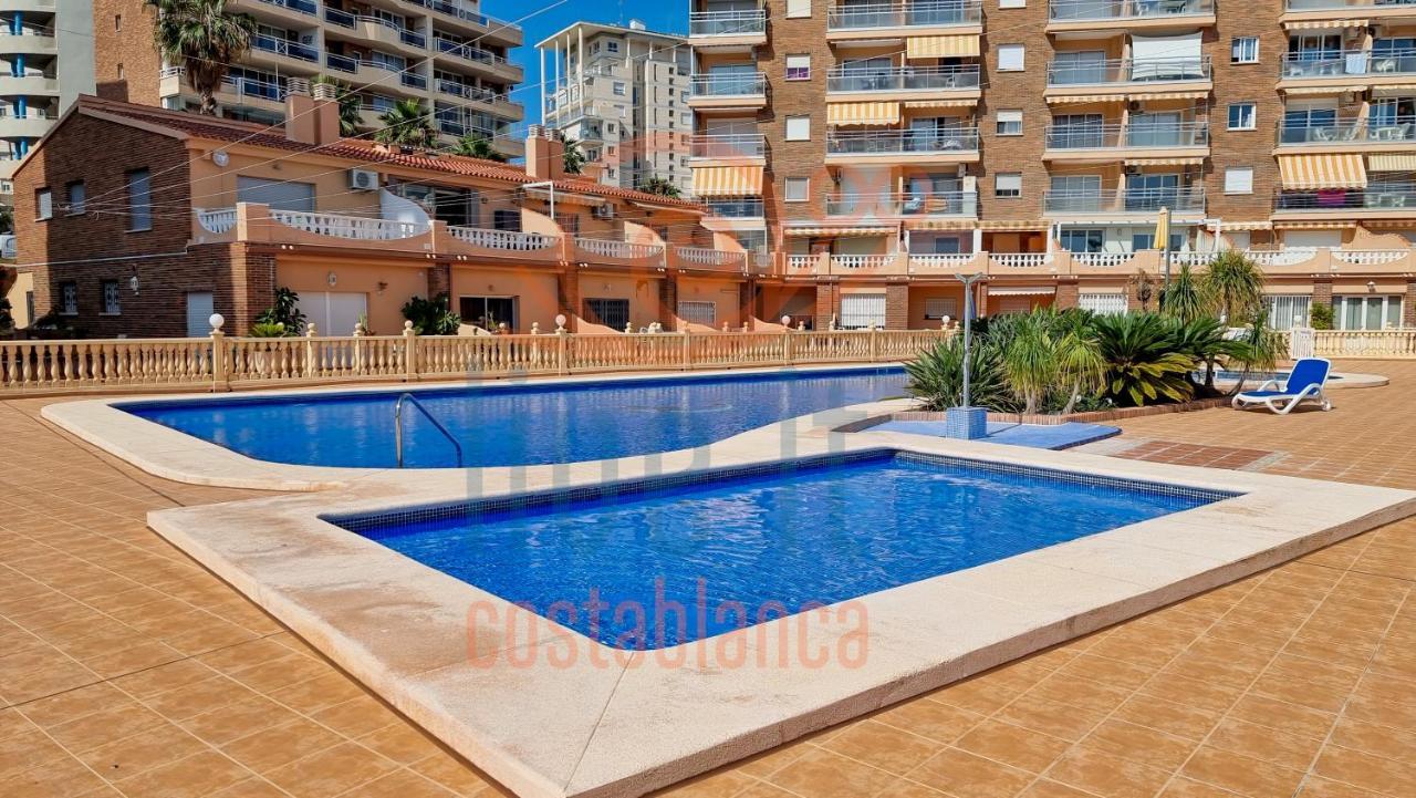 شقة Apartamento Fossa. Primera Linea De Playa. Calpe. Live It Costablanca المظهر الخارجي الصورة