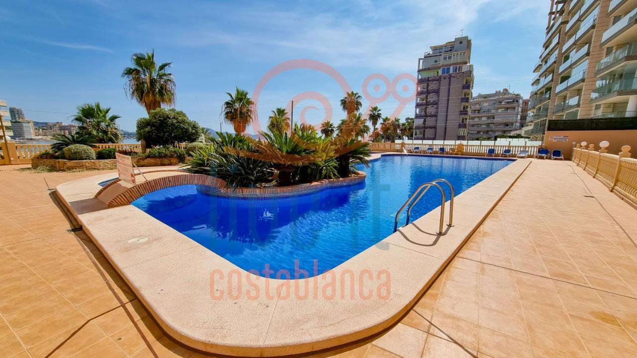 شقة Apartamento Fossa. Primera Linea De Playa. Calpe. Live It Costablanca المظهر الخارجي الصورة