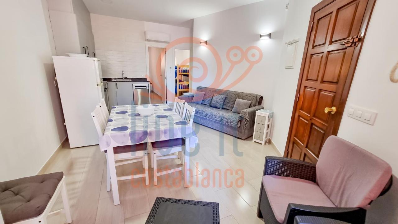 شقة Apartamento Fossa. Primera Linea De Playa. Calpe. Live It Costablanca المظهر الخارجي الصورة