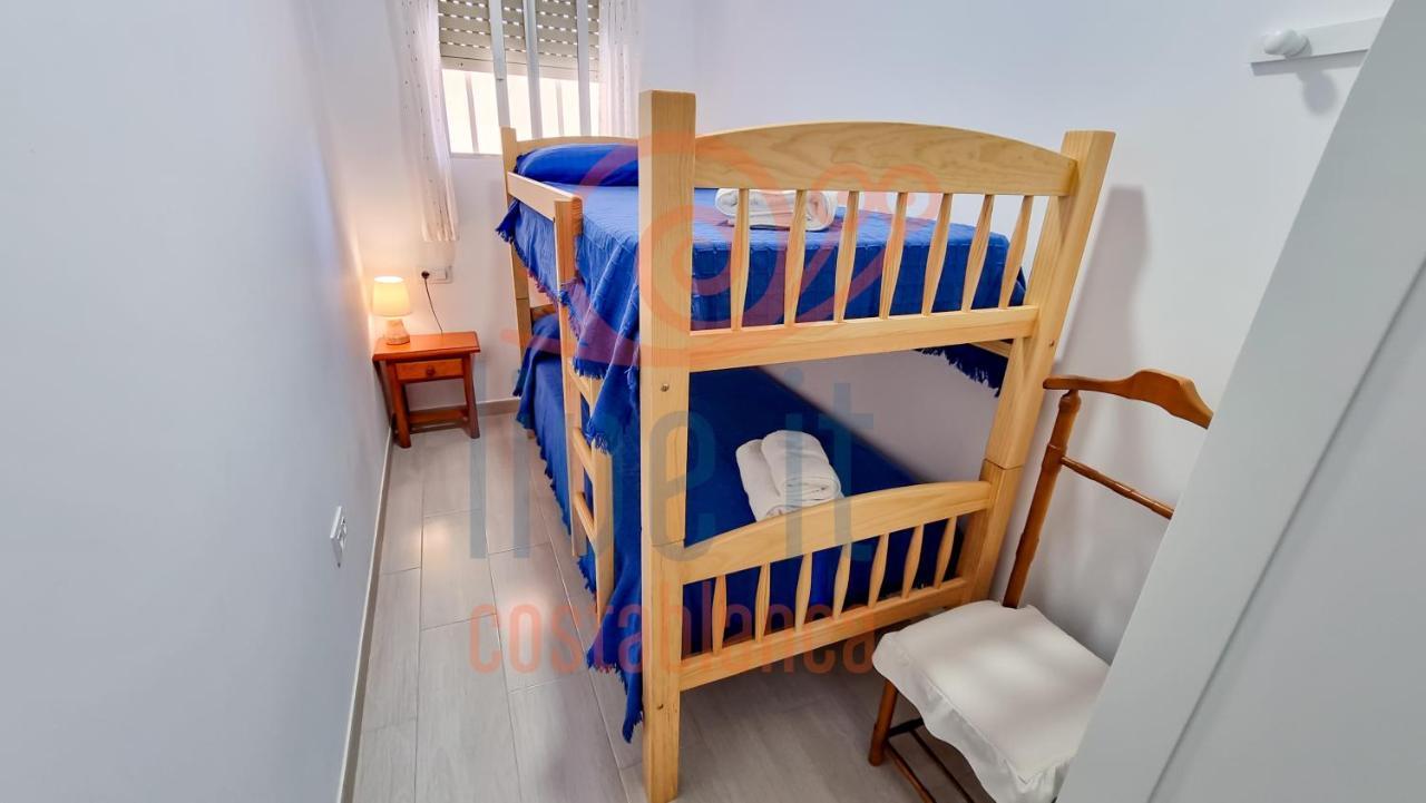 شقة Apartamento Fossa. Primera Linea De Playa. Calpe. Live It Costablanca المظهر الخارجي الصورة